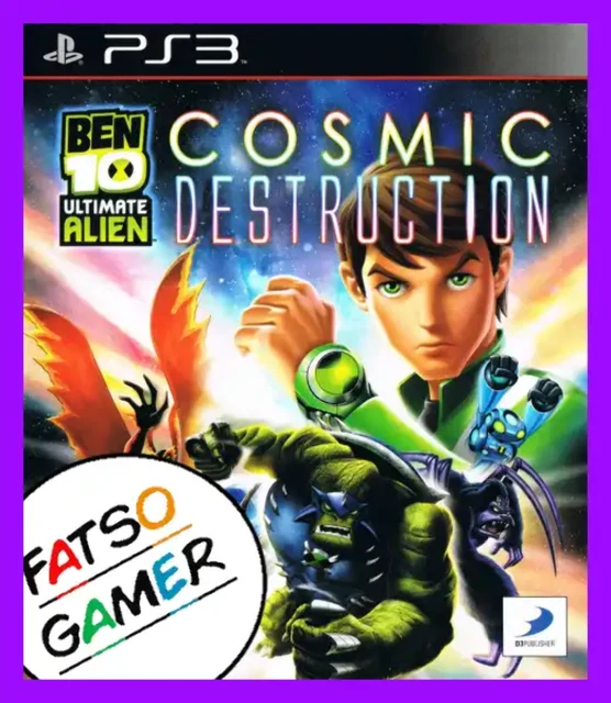 BEN 10 ULTIMATE Alien Cosmic Destruction PlayStation 3 + Manual