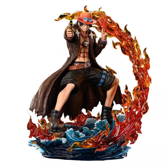 ONE PIECE MRC&YUME THE DEATH OF Portgas D.ACE Large Resin Limited