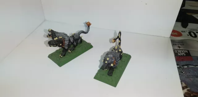 GW WARHAMMER FANTASY BATTLE AOS CHAOS - Chien du Chaos / Metal Classic OOP 3