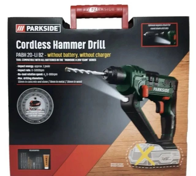 PARKSIDE PERFORMANCE® Marteau perforateur sans fil PBH