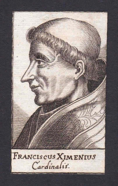 17. Secolo Francesco Zabarella Cardinal Padova Italia Ritratto Incisione