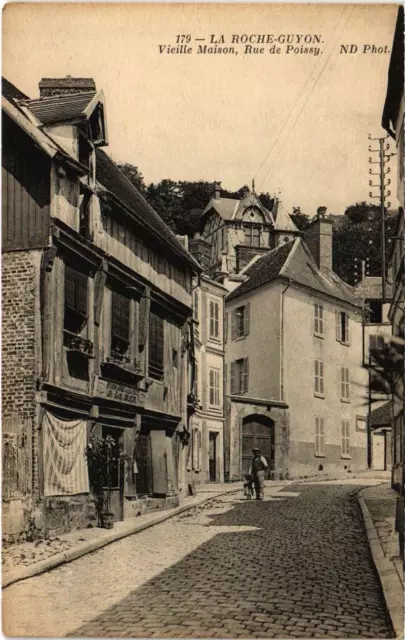 CPA LA ROCHE-GUYON - Old House (107016)