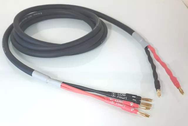 ✅the sssnake "SSK425" / ¡cable altavoz bi-cableado de primera clase! / MONO✅ 3