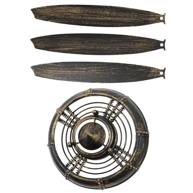 Creative Wall Hanging Wrought Iron Wall Statue Airplane Propeller Ornament