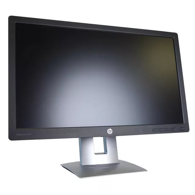 HP EliteDisplay E232 23" IPS Monitor 1920X1080 LED HDMI DP VGA M1N98AA