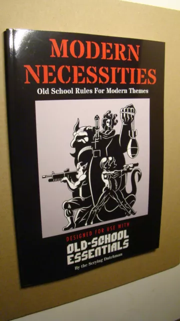 Modern Necessities *Nm/Mt 9.8* Dungeons Dragons Old School Rules