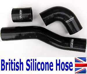 LAND ROVER DISCOVERY 200 TDi TURBO INTERCOOLER  SILICONE HOSE KIT BLACK