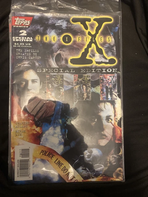 The Xfiles TOPPS Comics LOT