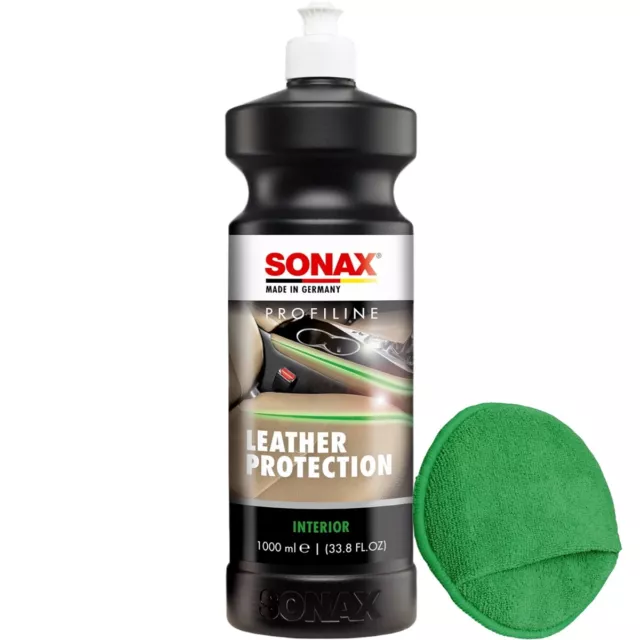 Lederpflege SONAX PROFILINE Leather Protection 1 Liter + Microfaserpad