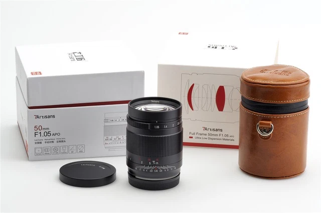 7artisans 1.05/50mm Black f. Sony E Mount Full Frame (1679764038)