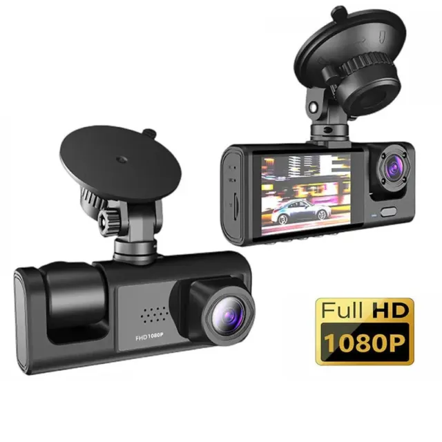 Dashcam Double Caméra Voiture VTC TAXI Full HD SD 32Go cadeau Enregistreur Vidéo