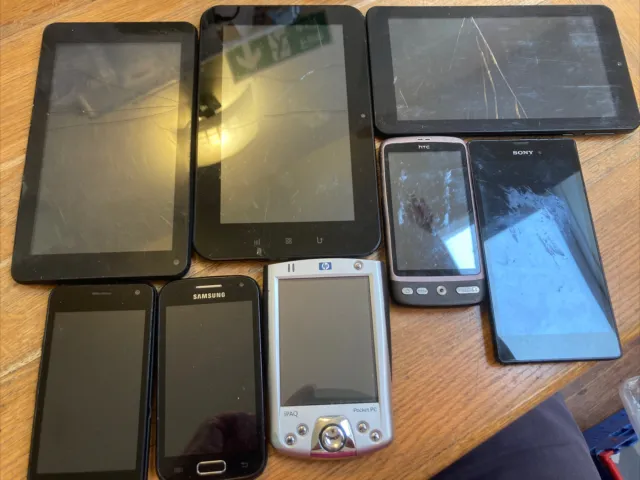 job lot untested mobile phones And Tablets