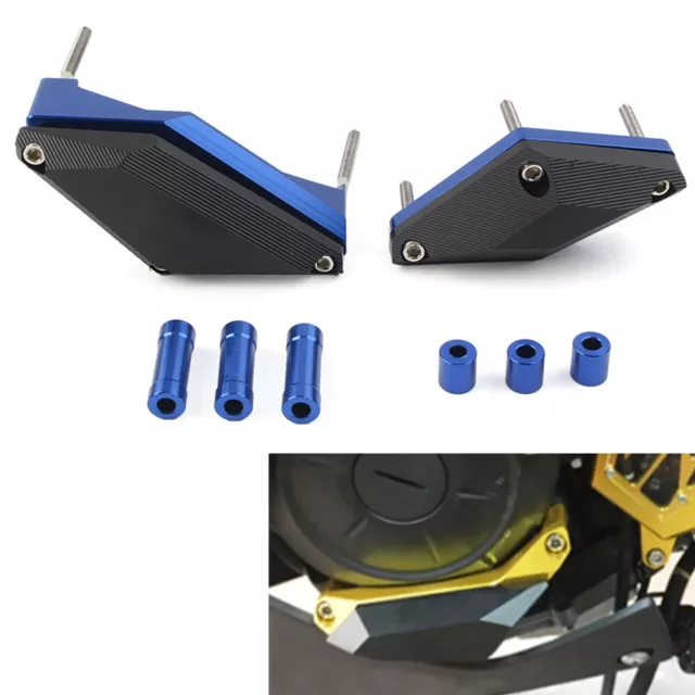 For YAMAHA XJ6 DIVERSION S/ Engine Case Stator Cover Guard Slider Protector Blue