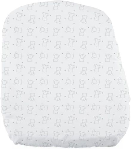Chicco Baby Umarmung 4 in 1 Blatt (2er Pack), Bär | 100 % weich Einheitsgröße,