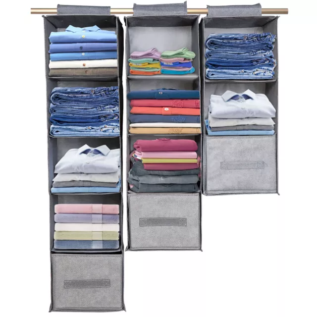 Hanging Organizers Foldable Hanging Closet Shelves Hanging Closet Shelf