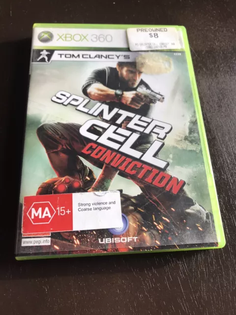 Microsoft Xbox 360 - Tom Clancy's Splinter Cell Conviction - Manual Only