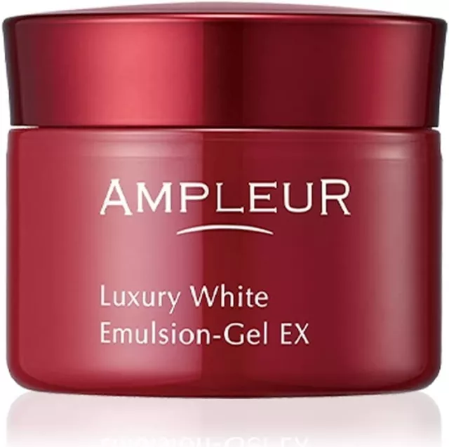 AMPLEUR Luxury White Emulsion-Gel EX Anti-aging Moisturizing Serum 50g JAPAN