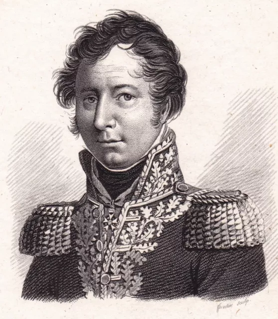 Général Dejean Napoléon Bonaparte Premier Empire Amiens Somme Entomologie 1818