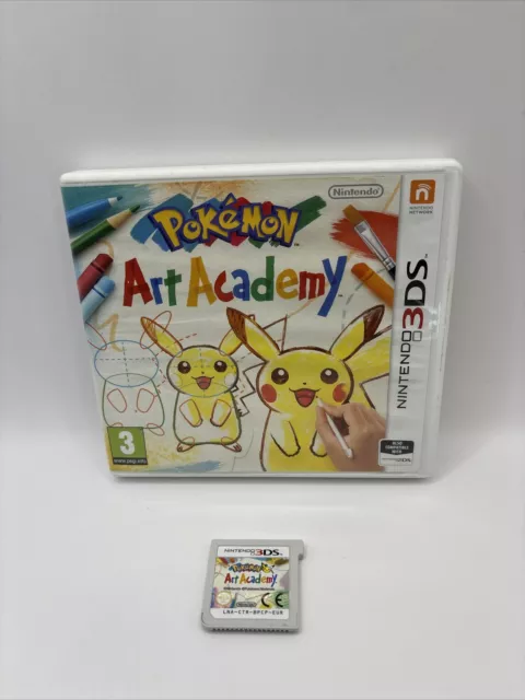 POKEMON ART ACADEMY 3DS Nintendo Video Game *FREE POSTAGE*