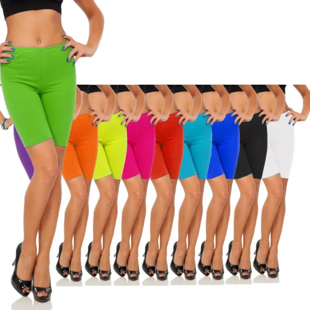 Ladies Microfiber Cycling Shorts Dancing Gym Short Leggings Active Casual Wear