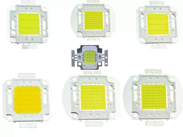 10w 20w 30w 50w 70w 80w 100w High power LED Chip warm / cool white F Aquarium