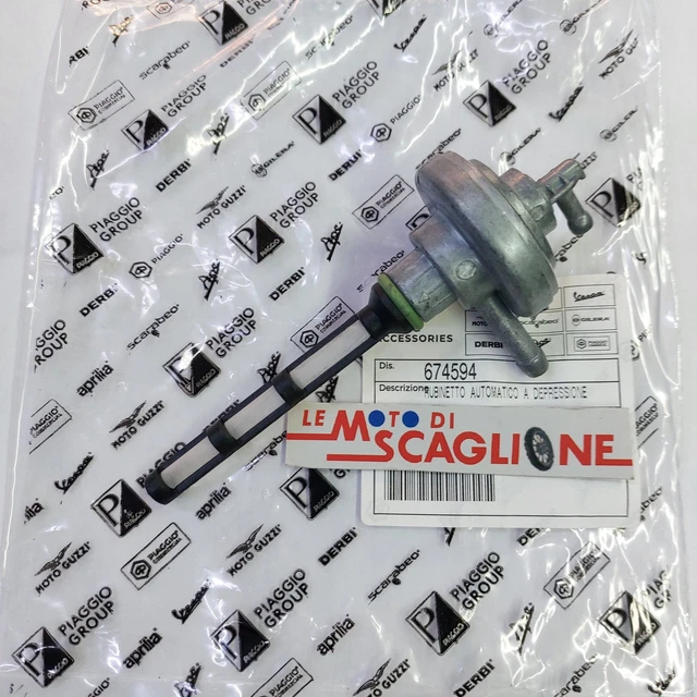 Rubinetto Benzina Scooter Piaggio Liberty Fly Vespa Et2 Et4 Gt Lx Zip 674594