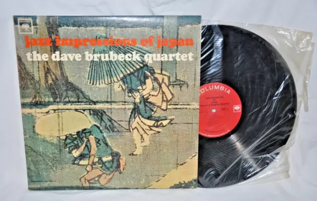 LP de cuarteto Dave Brubeck impresiones de jazz de Japón CL-2212 en Columbia