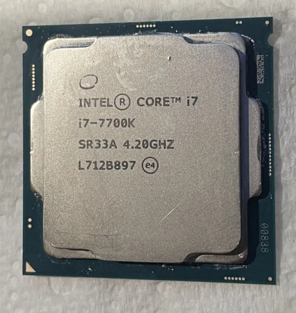 Intel Core I7-7700K 4.20GHZ Socket LGA1151 Cache 8 MB CPU Processor