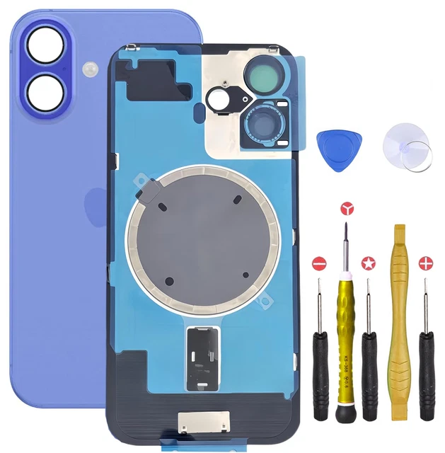 Vitre Arrière IPhone 15 Pro Max Avec Plaque Et Lentille Intégrée + NFC/Flash - Neuf, Compatible 1:1