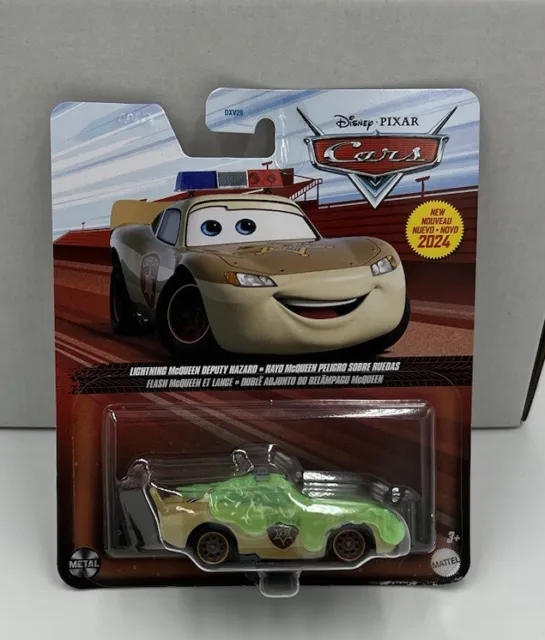 1:55 LIGHTNING Mcqueen Deputy Hazard Disney Pixar Cars Mattel