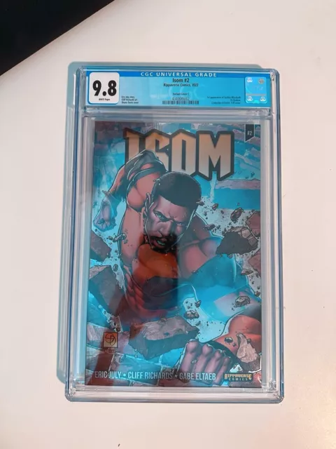 Isom #2 Variant Cover C CGC 9.8 NM/MT White Pages-Rippaverse