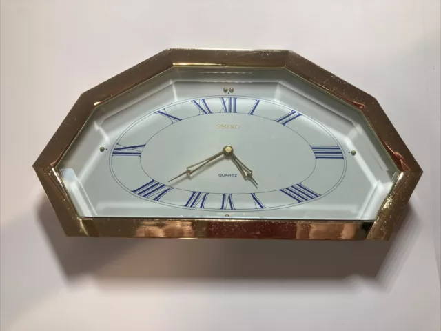 Unique Collectible SEIKO Quartz Table Clock