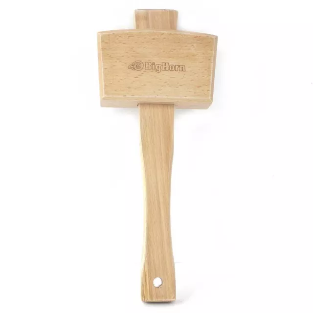 16 oz Beech Wood Carving Carpenters/Woodworking Mallet 5" (Top Head) - 26016