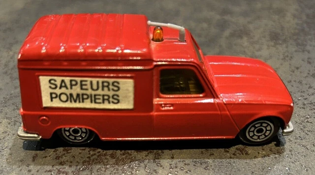 Norev 1/43 Renault Express Fougonnette Pompiers 1995 – Métal, Rouge, Collection
