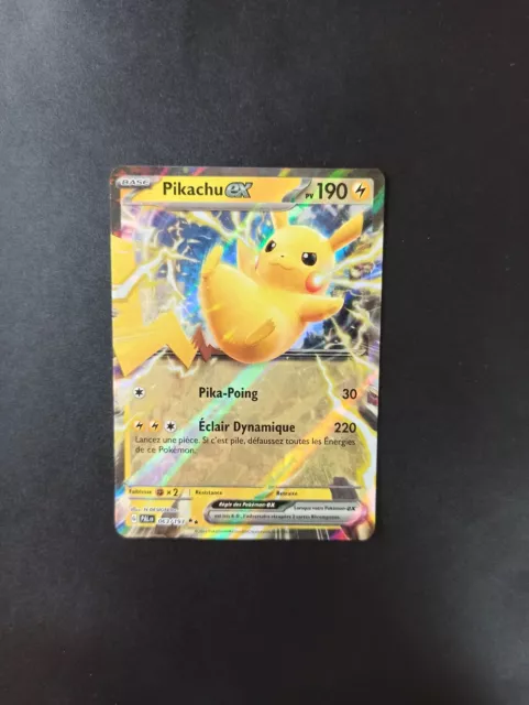 Pokemon Card Pikachu EX 063/193 - Evolutions in Paldea - FR - New