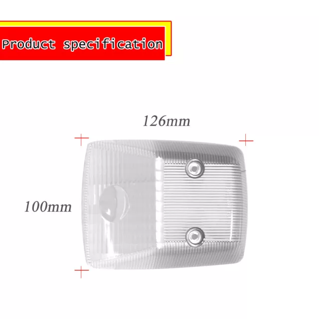 Clear Lens Turn Signal Lamp w/LED Bulbs For Mercedes Benz G500 G550 G63 AMG etc 3