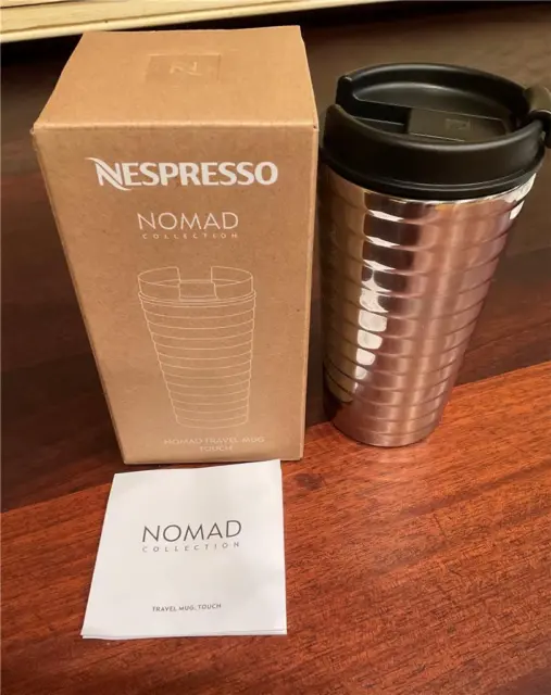Nespresso Small Nomad Travel Mug Green Coffee NRFB RARE for sale online