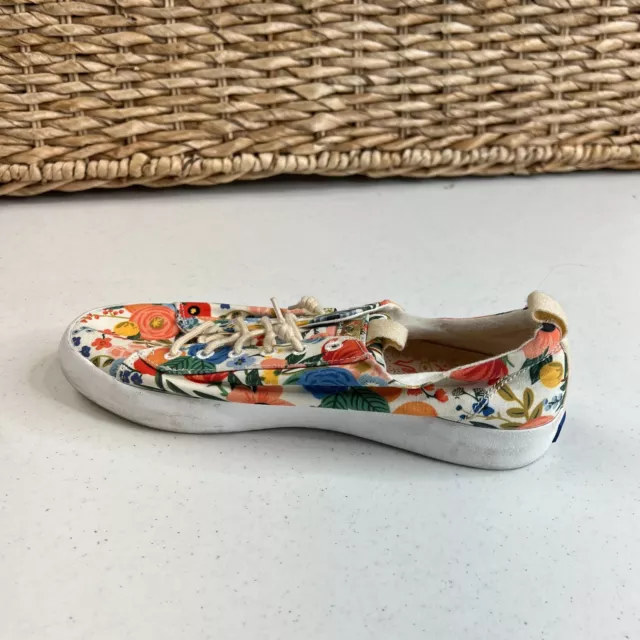 KEDS RPC Women Citrus Garden Party Sneakers Flowers Floral Colorful Size 8.5 3