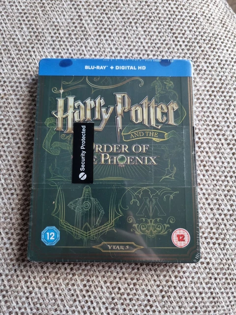 HARRY POTTER AND the order of the phoenix blu ray steelbook £17.00 ...