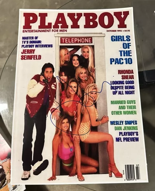 Jerry Seinfeld Signed 12x18 Magazine Cover Poster