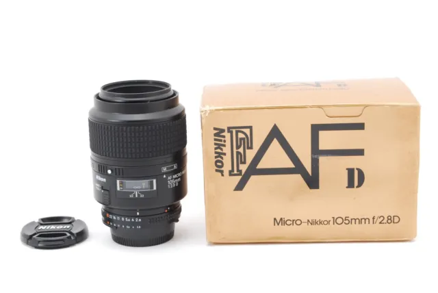 【N MINT BOXED】Nikon AF Micro NIKKOR 105mm f/2.8 D Macro Lens From JAPAN