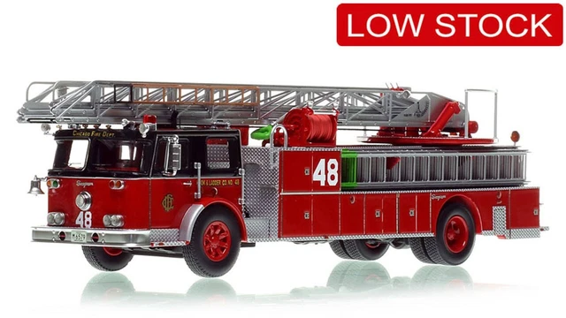 1/50 Fire Replicas Chicago FD 1970 Seagrave 100' Ladder H & L Co. 48 Lawndale