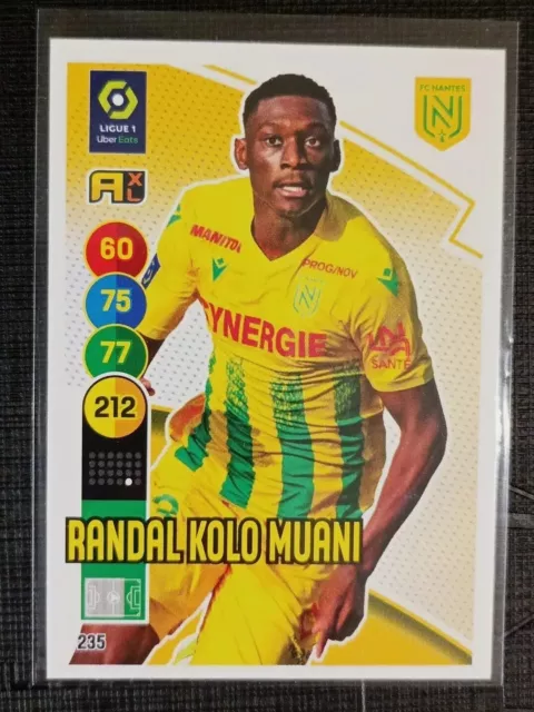 SANDWICHES FOOTBALL cards Adrenalyn 2021 2022 RANDAL KOLO MUANI ROOKIE Sticker France