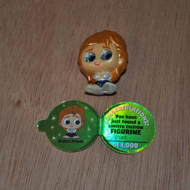 Disney Doorables Series 2 Limited Edition Belles Prince Figure #0181 Card Rare Disney Doorables Series 2 Limited Edition Belles Prince Figure #0181 Card Rare
