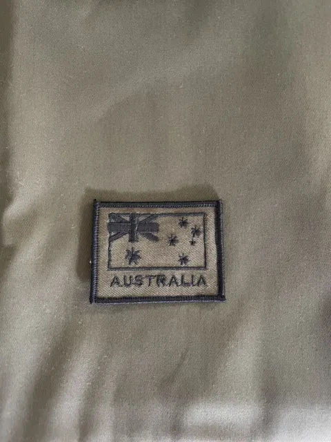Australian Flag Patch Olive Drab