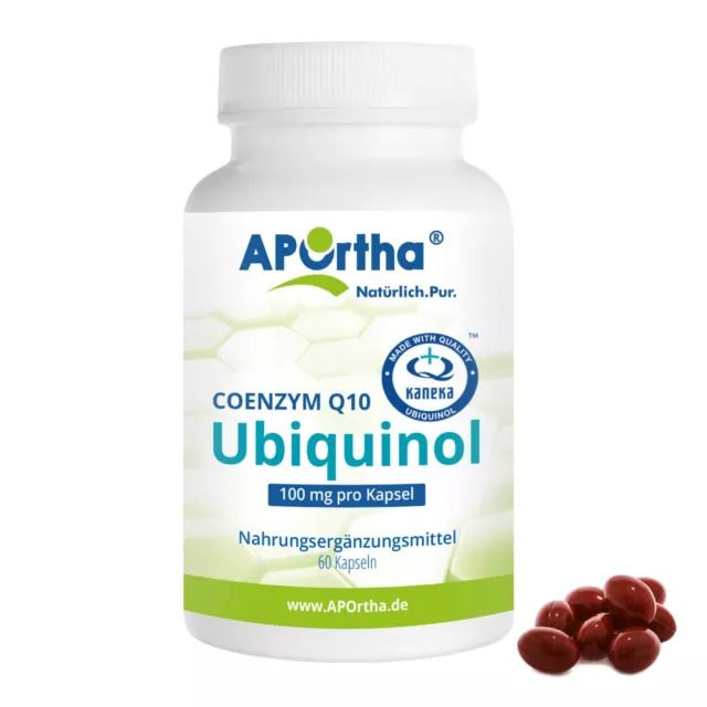 APOrtha Kaneka Ubiquinol™ Coenzym Q10 100 mg 60 Kapseln