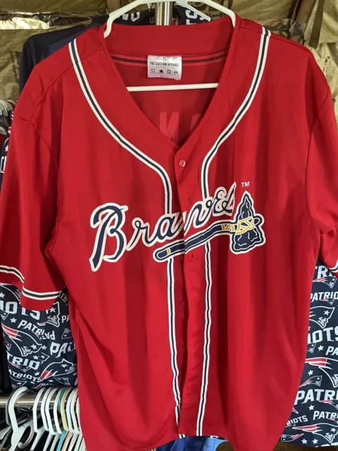 Atlanta Braves Chipper Jones #10 SGA Jersey Men’s XL