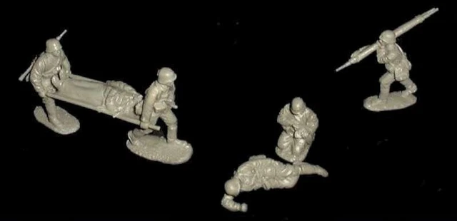 Classic Toy Soldiers German Medical Team 1/32 stretcher