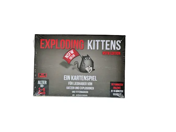Asmodee Exploding Kittens NSFW Edition, Kartenspiel 😺