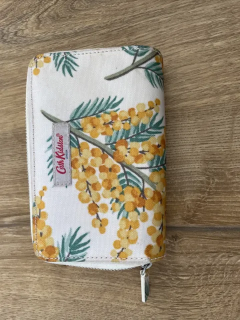 CATH KIDSTON MEDIUM Floral Continental Mimosa Flower, zip around purse/ wallet . £8.00 - PicClick UK